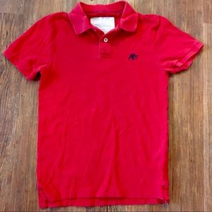 Aeropostale red polo size small
